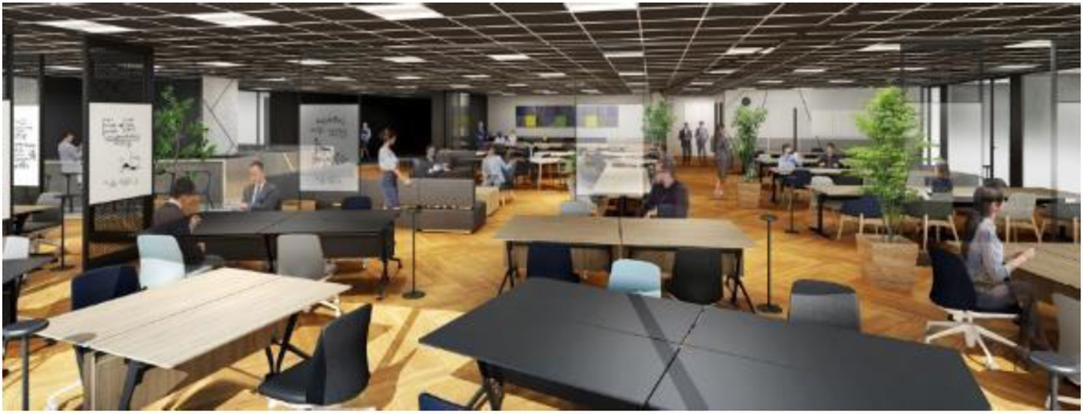 TIS社 豊洲オフィス32F イメージ