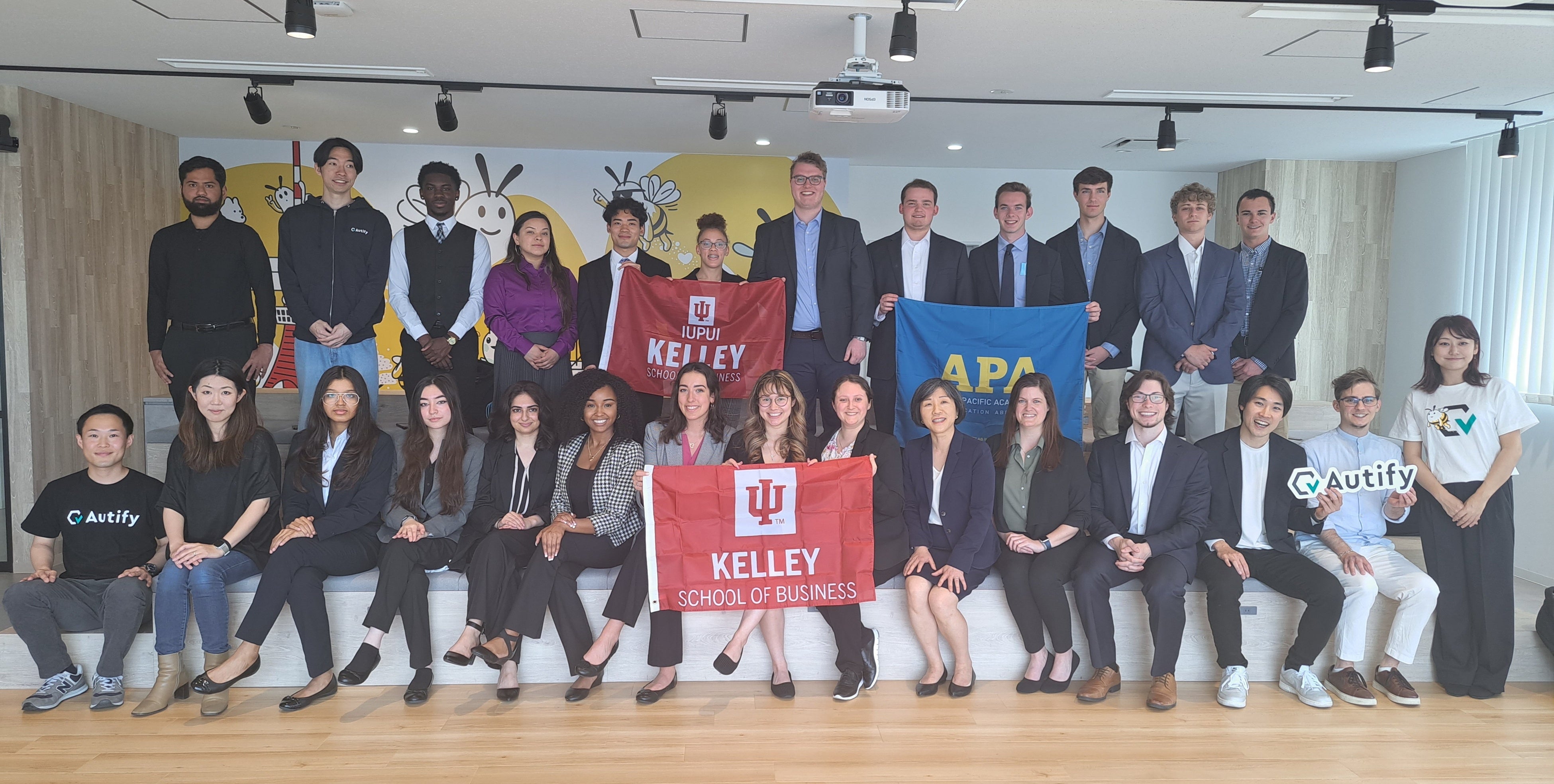 オーティファイ株式会社の日本オフィス（東京都）にて