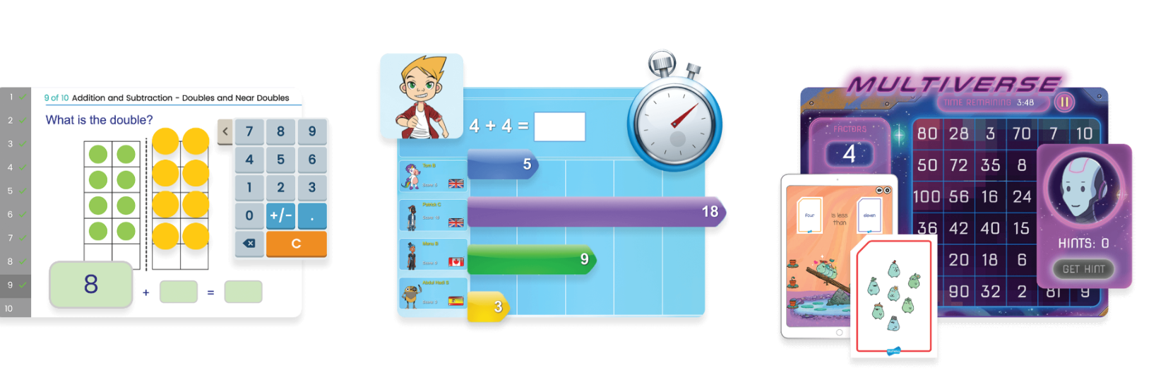 オンラインゲームで楽しく算数を学べる「Mathletics」