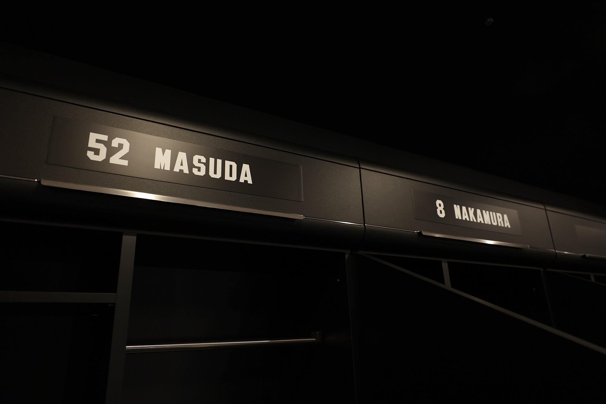 ロッカー上部の収納