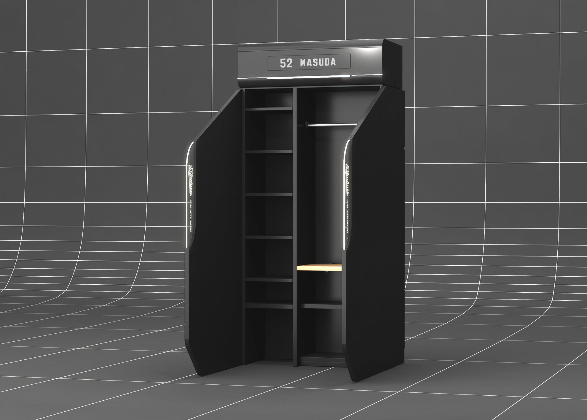 実際に使用されたARモデルのCGI