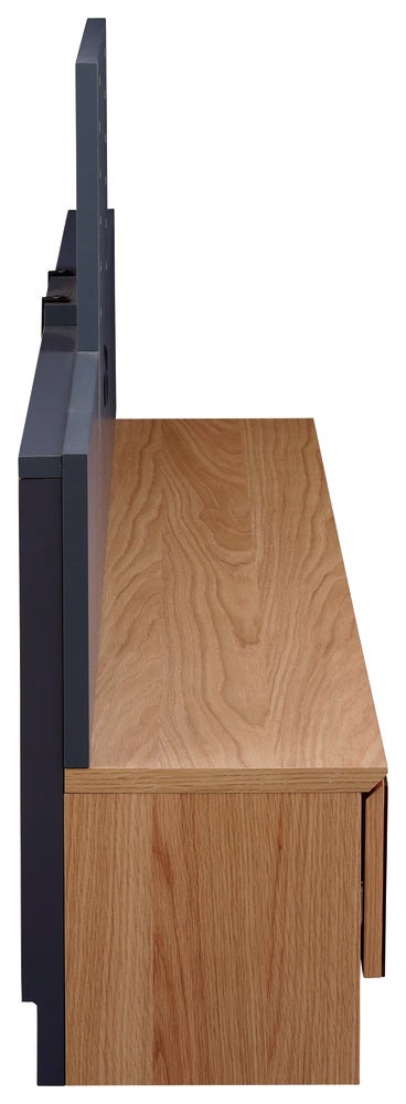 側面には切り欠きがあるため、壁にピッタリとつけることができます