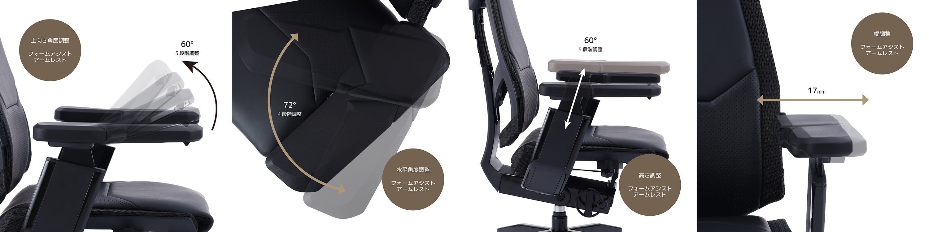 Type-Bフォームアシストアームレスト