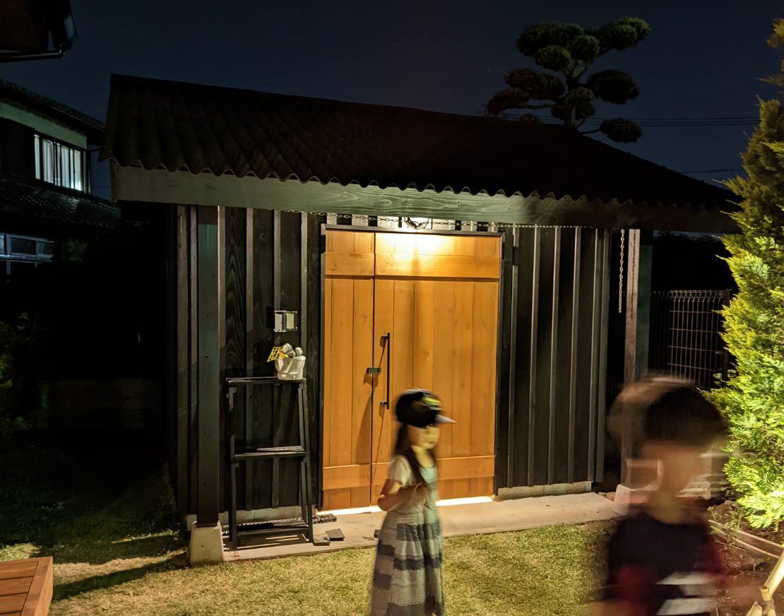 ライトアップされると更にカッコよさがUP