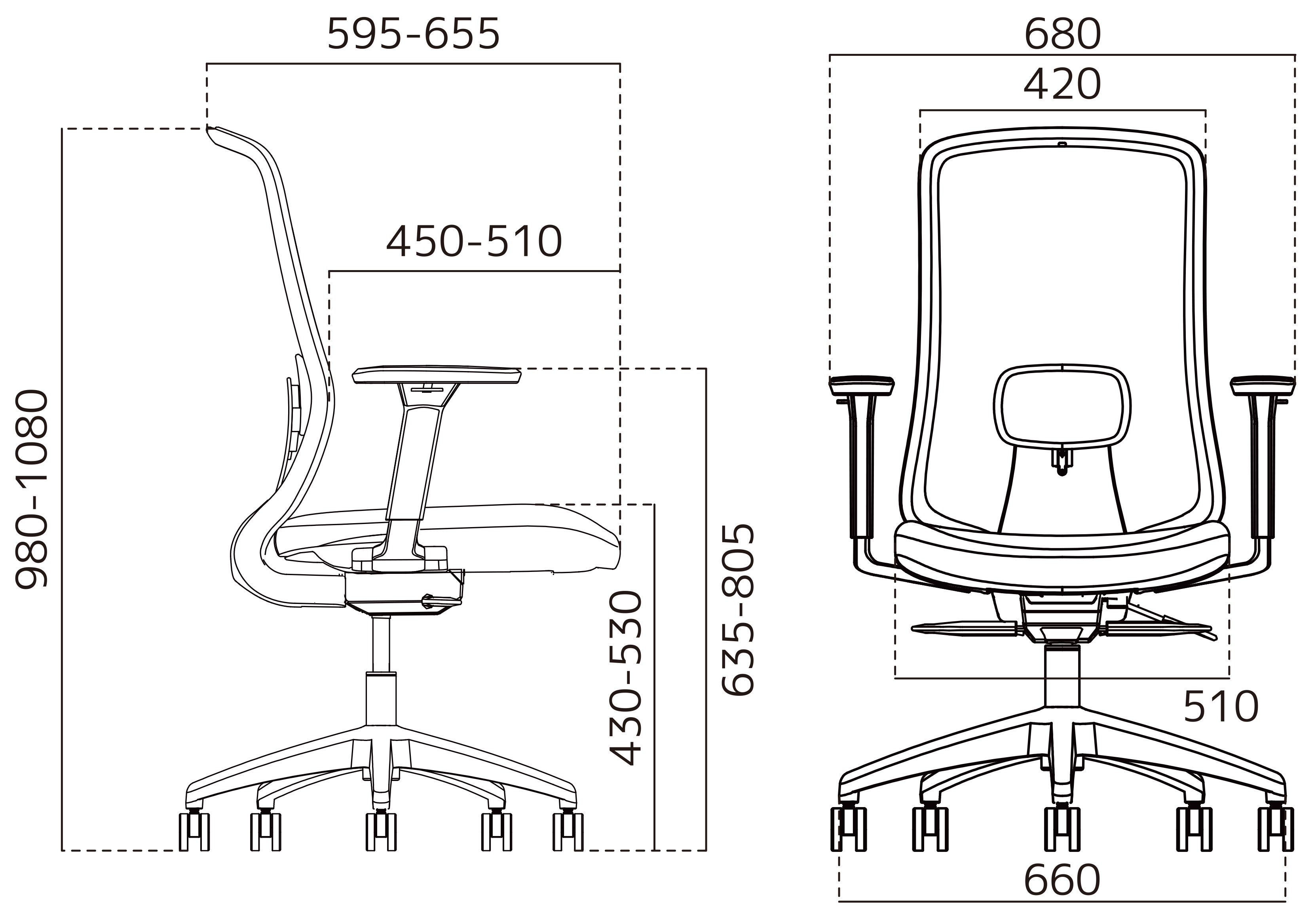 Type-43 by wincase（サイズ表）