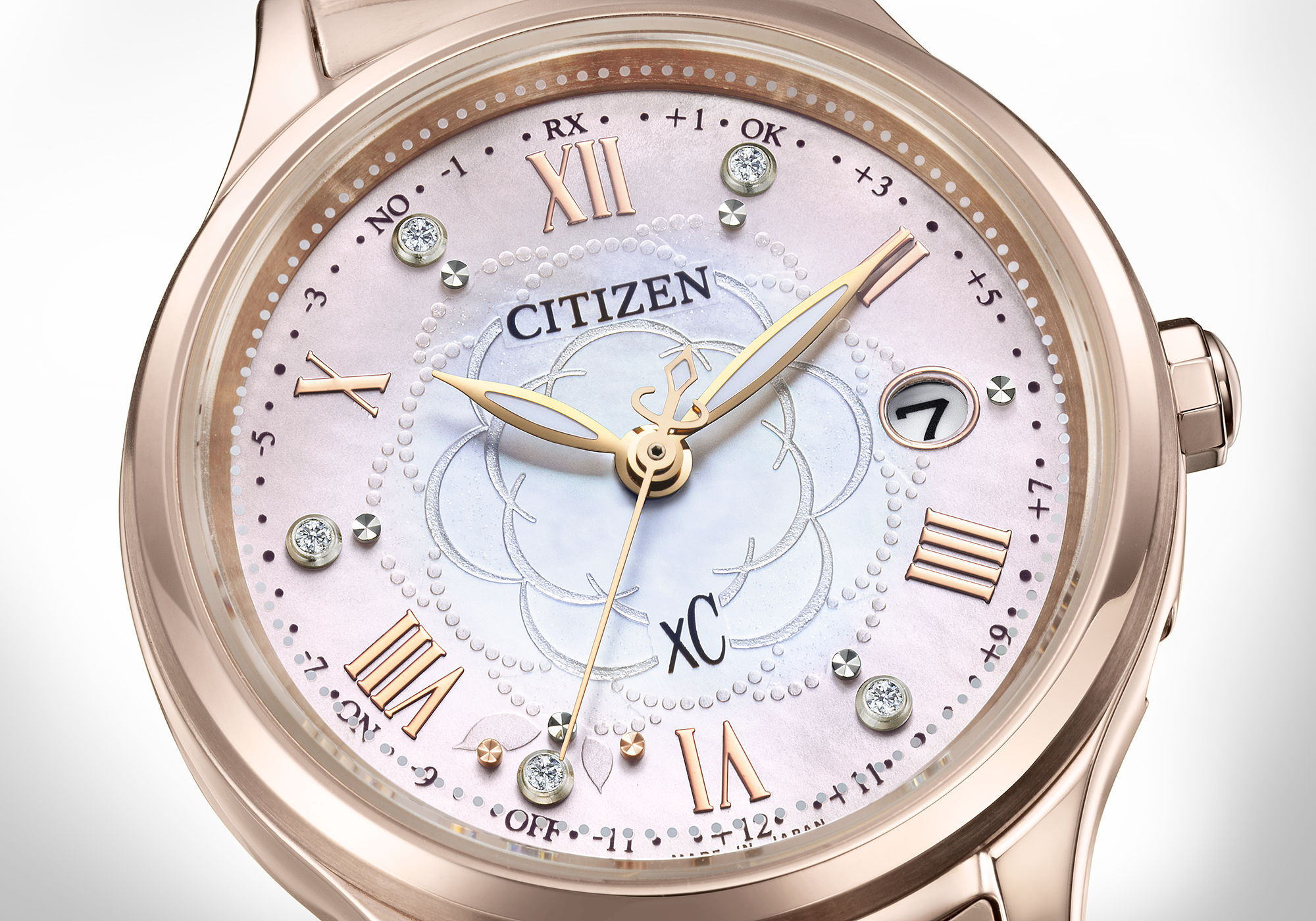 希少✨美品✨1600本限定モデル シチズン クロスシー　ダイヤモンド 白蝶貝 シチズン クロスシー』 hikari コレクションから白蝶貝文字板の