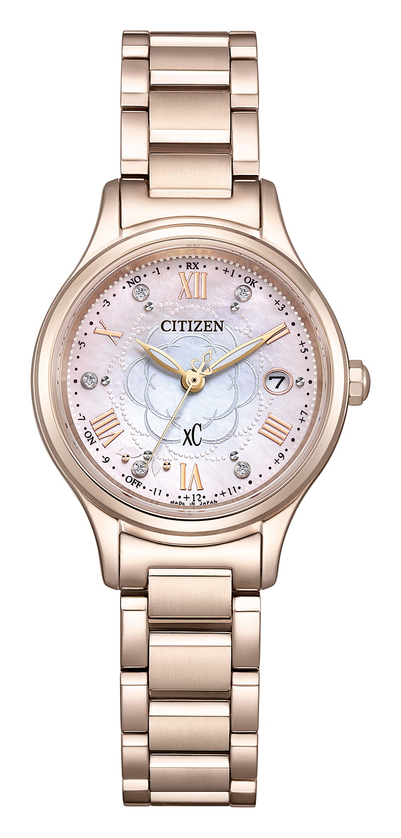 未使用 世界限定品 シチズン xC ティタニア ハッピーフライト夕日 白蝶貝 未使用 世界限定品 シチズン xC ティタニア ハッピーフライト