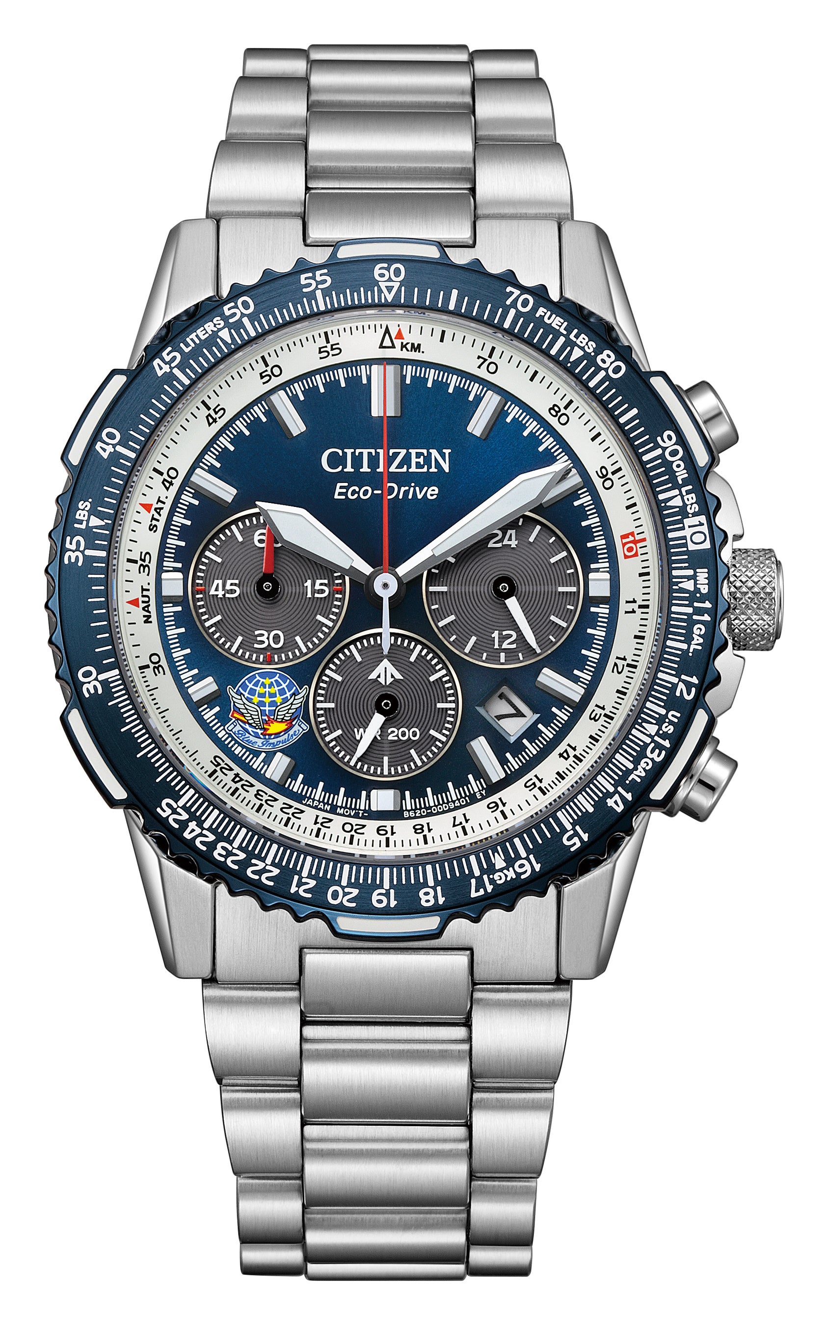 鶴*瓶様 プロマスター ナビホーク　ブルーインパルス 【アナデジ時計】 シチズン プロマスター』「ブルーインパルス」限定モデル第6弾