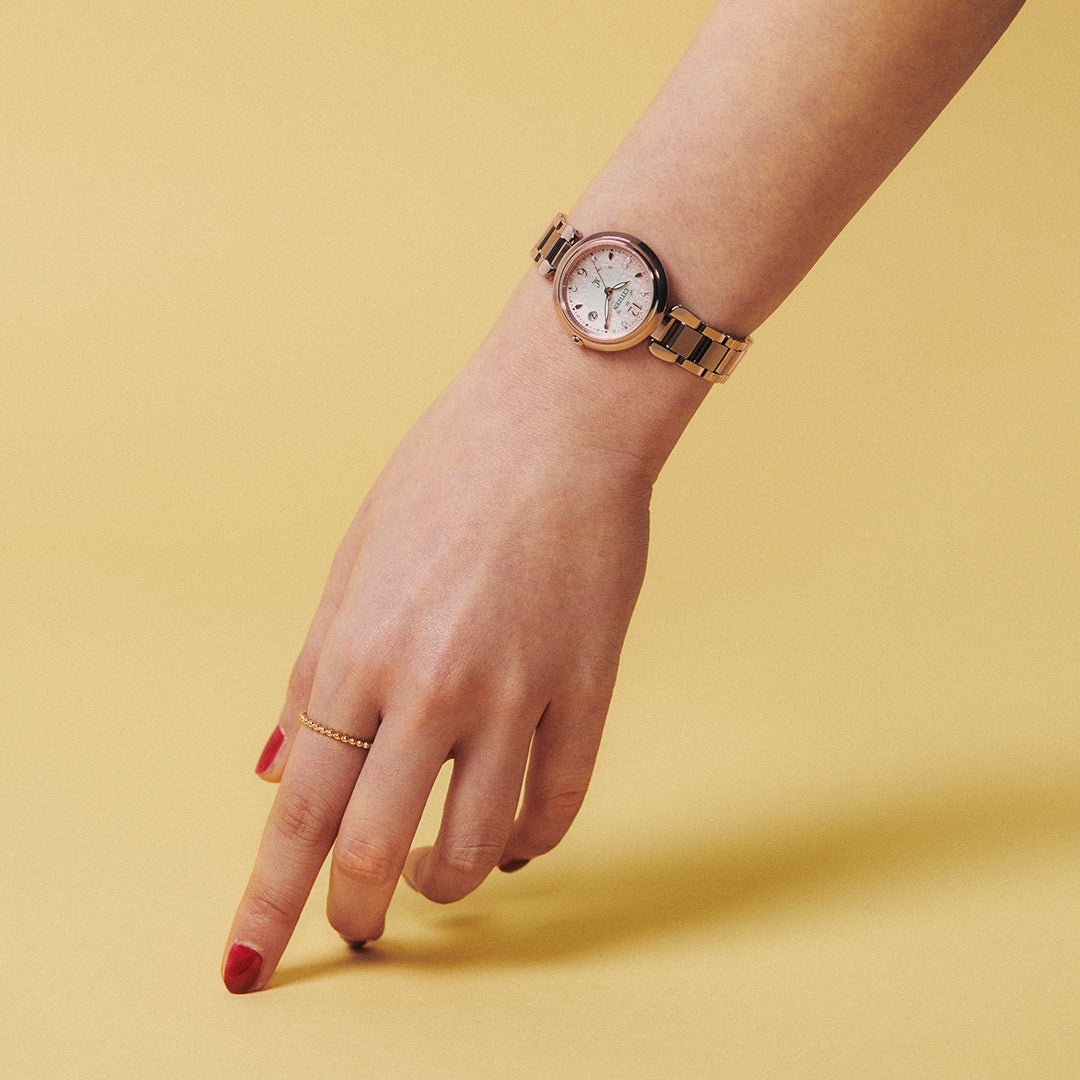 シチズン クロスシー』春の訪れを祝福するように華やかなSAKURA限定