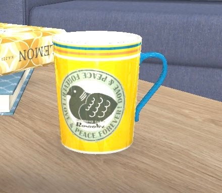 コーヒーカップ拡大図