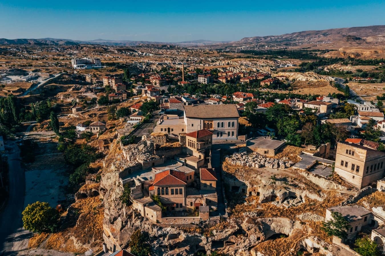 ムスタファパシャ村の街並み（トルコ語表記：Mustafapaşa）