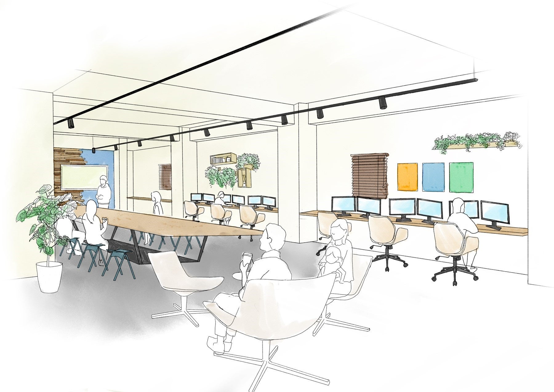 （デジタルハリウッドSTUDIO青森　完成イメージ）