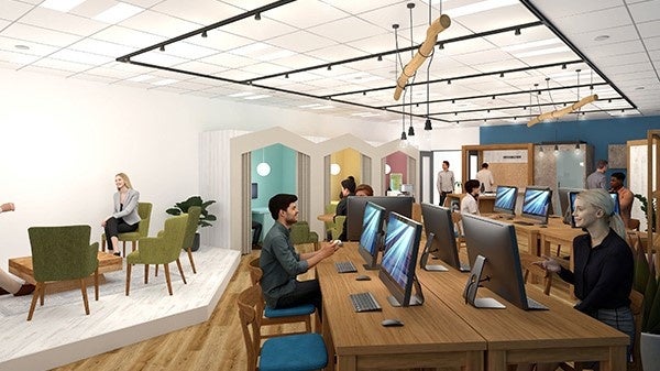 デジタルハリウッドSTUDIO三宮　校舎完成イメージ