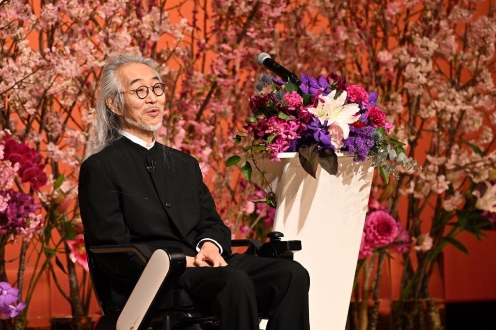 杉山知之学長（撮影：棚田瑛葵）