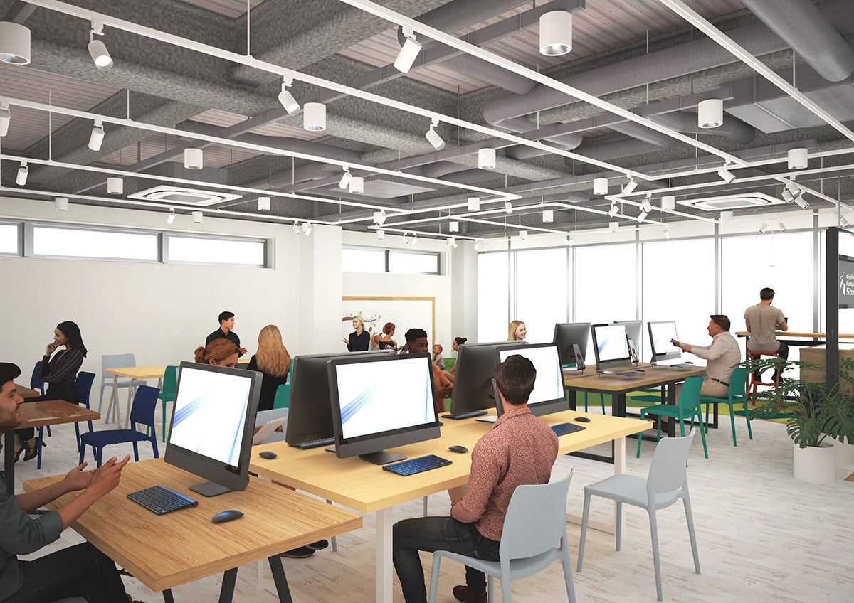 デジタルハリウッドSTUDIO自由が丘 完成イメージ