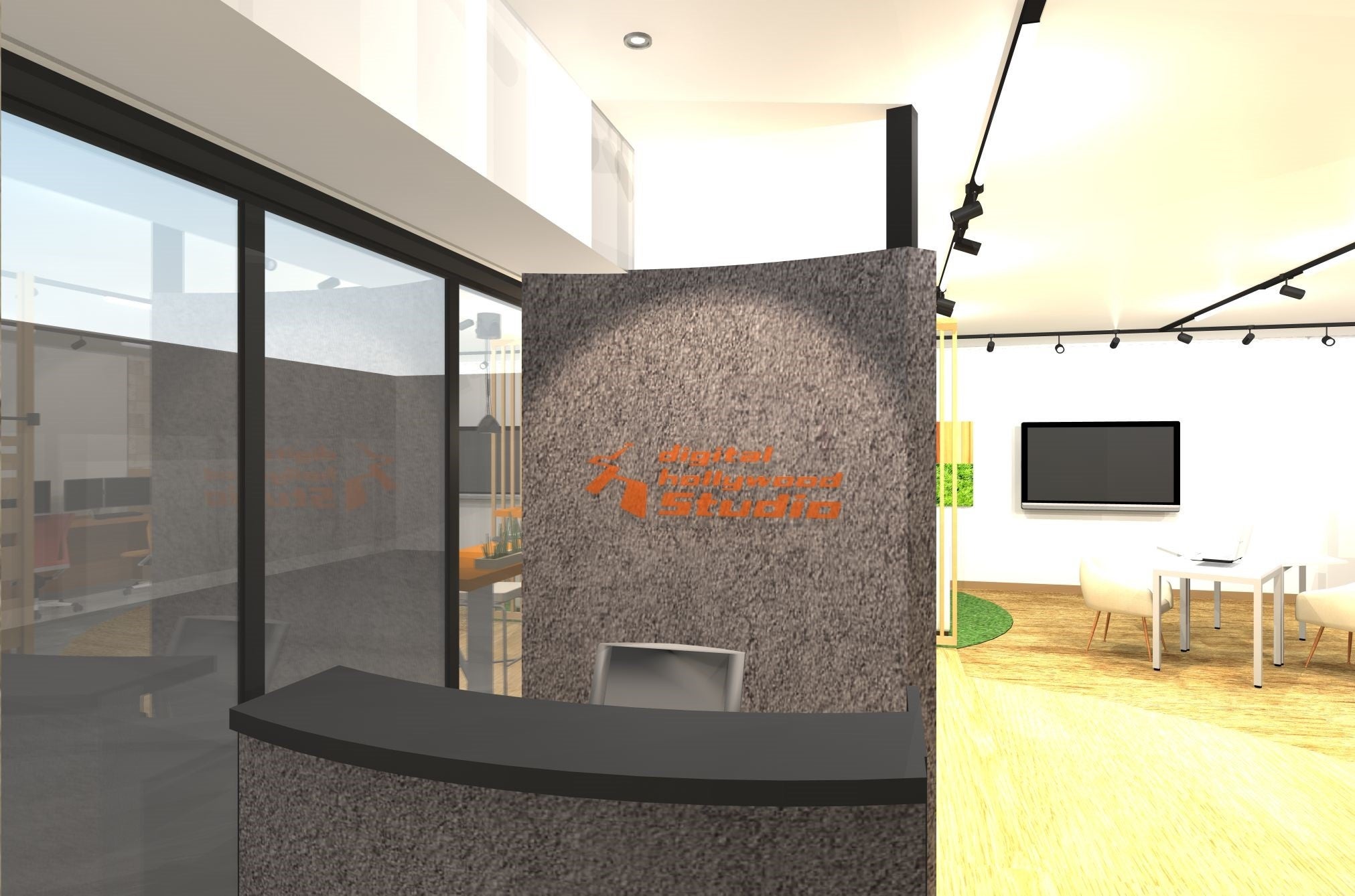 デジタルハリウッドSTUDIO福島　完成イメージ図