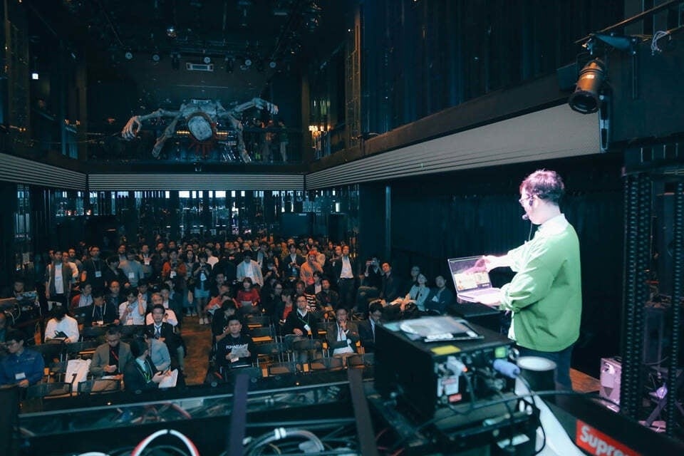 2019年10月に共催したGLOBAL GEEK AUDITIONの様子