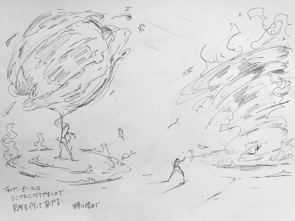 講師指導による指導事例:イラストのフィードバック