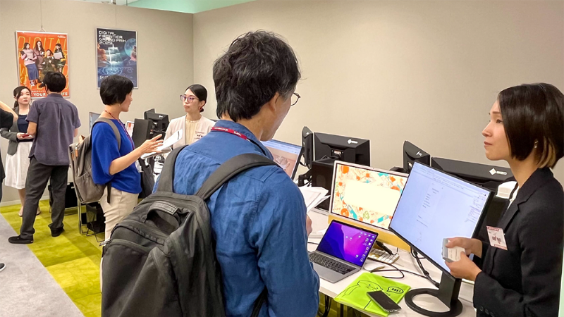 2023年9月に開催した第2回クリエイターズオーディションin多摩の様子