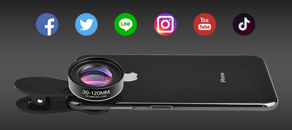 クリップ式で使いやすいスマホ用マクロレンズで、小さな被写体も大迫力に クリップ式で使いやすいスマホ用マクロレンズで、小さな被写体も