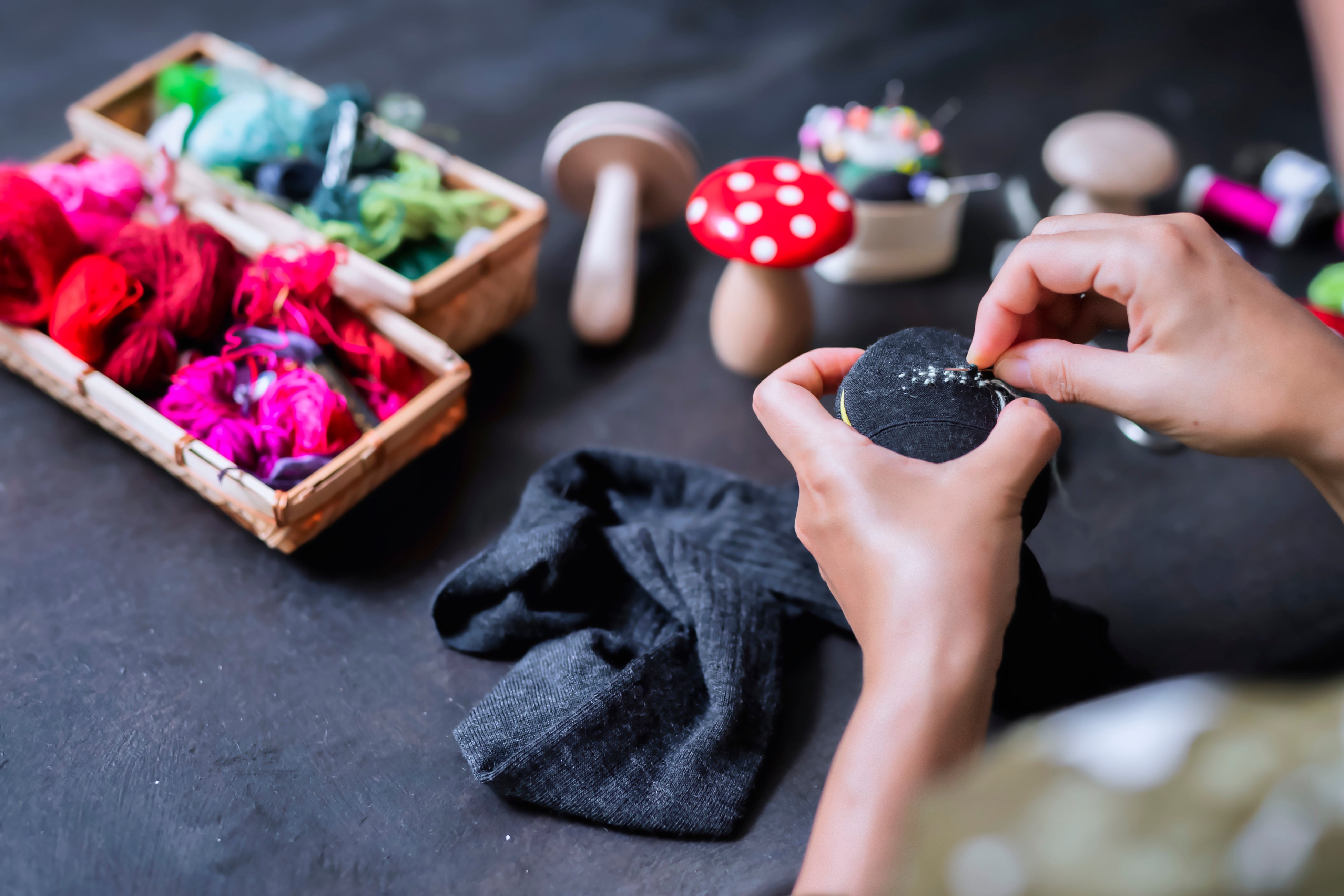 ダーニングイメージ