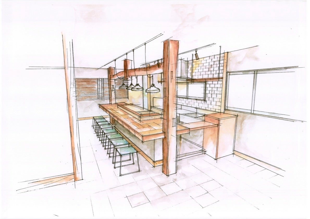 HAKKO HOUSE スケッチ