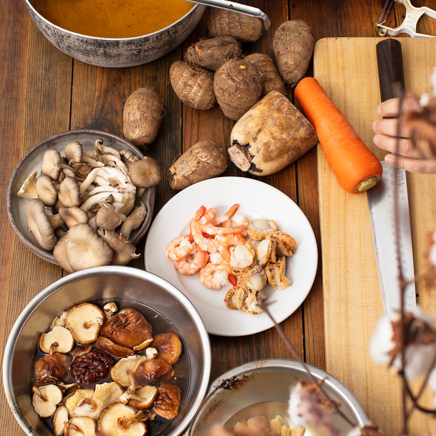 地元食材を使った、地元の味を