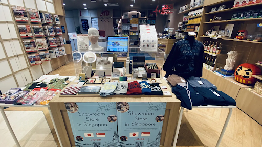 過去のショールームストア開催時の様子＠シンガポール高島屋S.C.店JTBるるぶギフトショップ