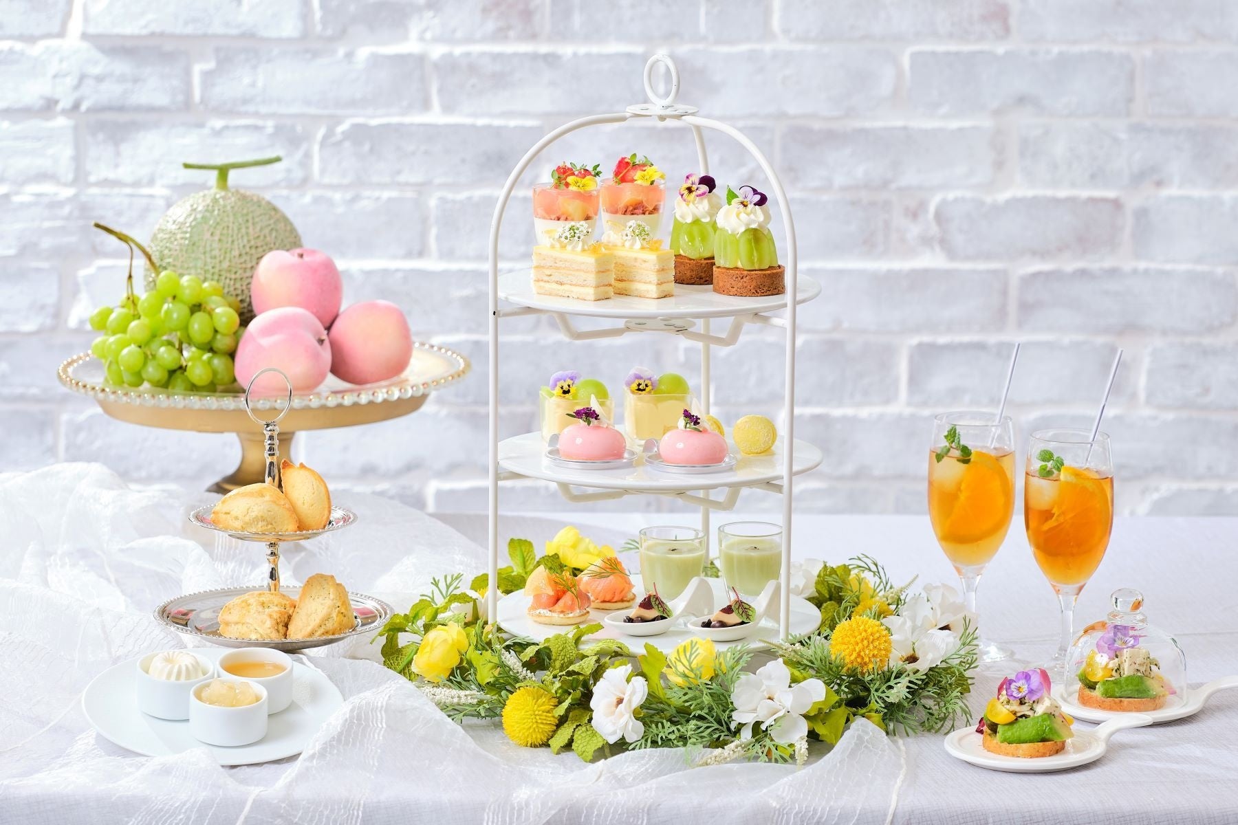 アフタヌーンティーイメージ（2名分）