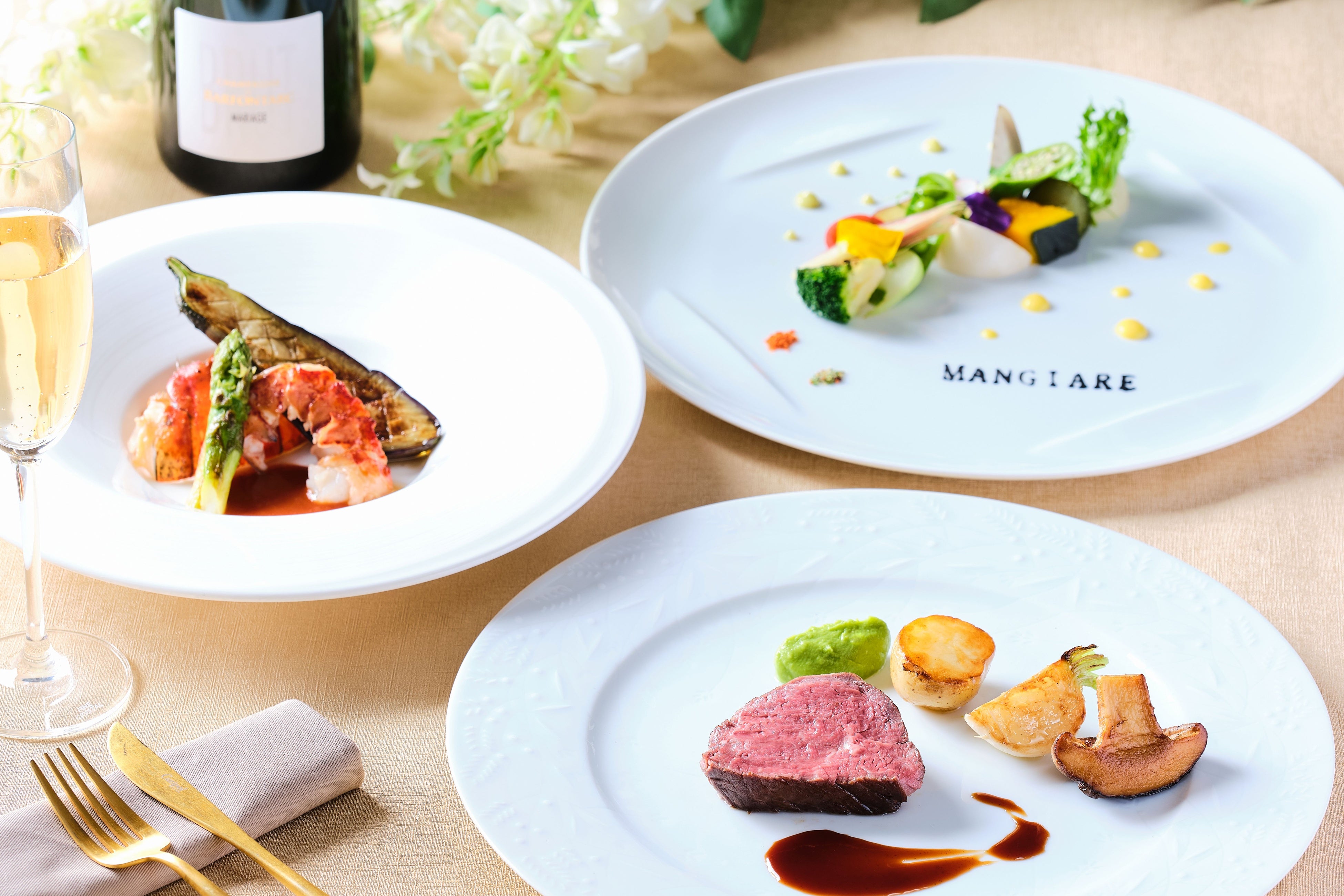 14周年記念ランチ＆ディナーコースイメージ