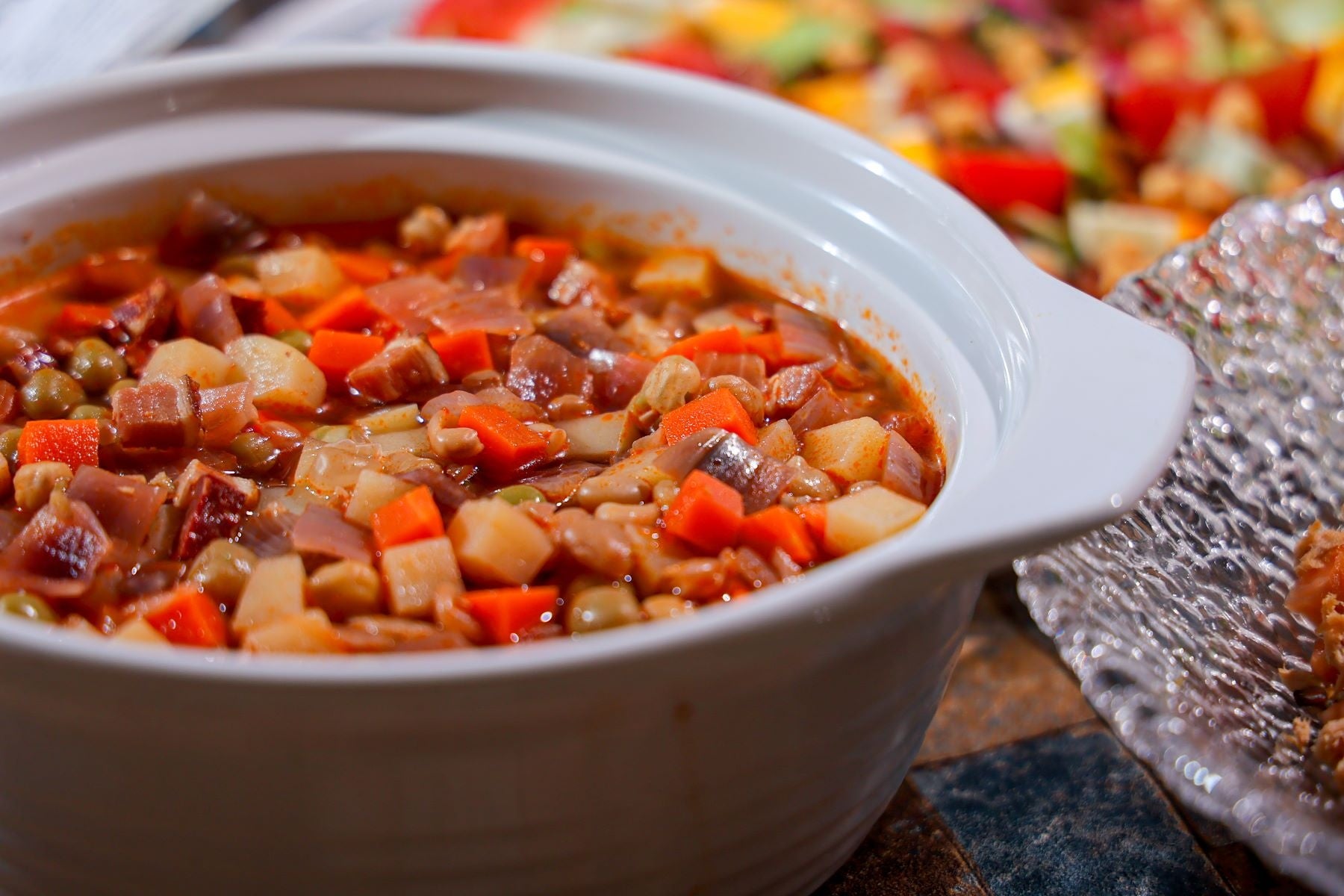 チョリソーのビーンズスープ　イメージ