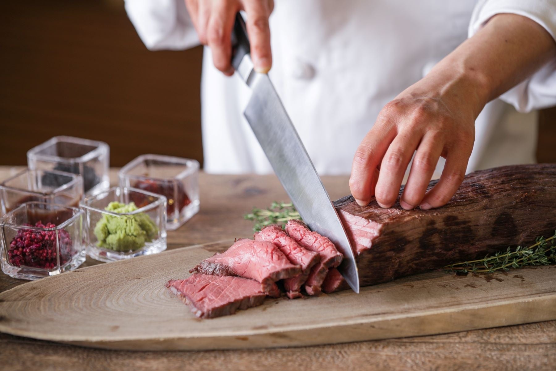 ▲共通メニュー　ローストビーフ