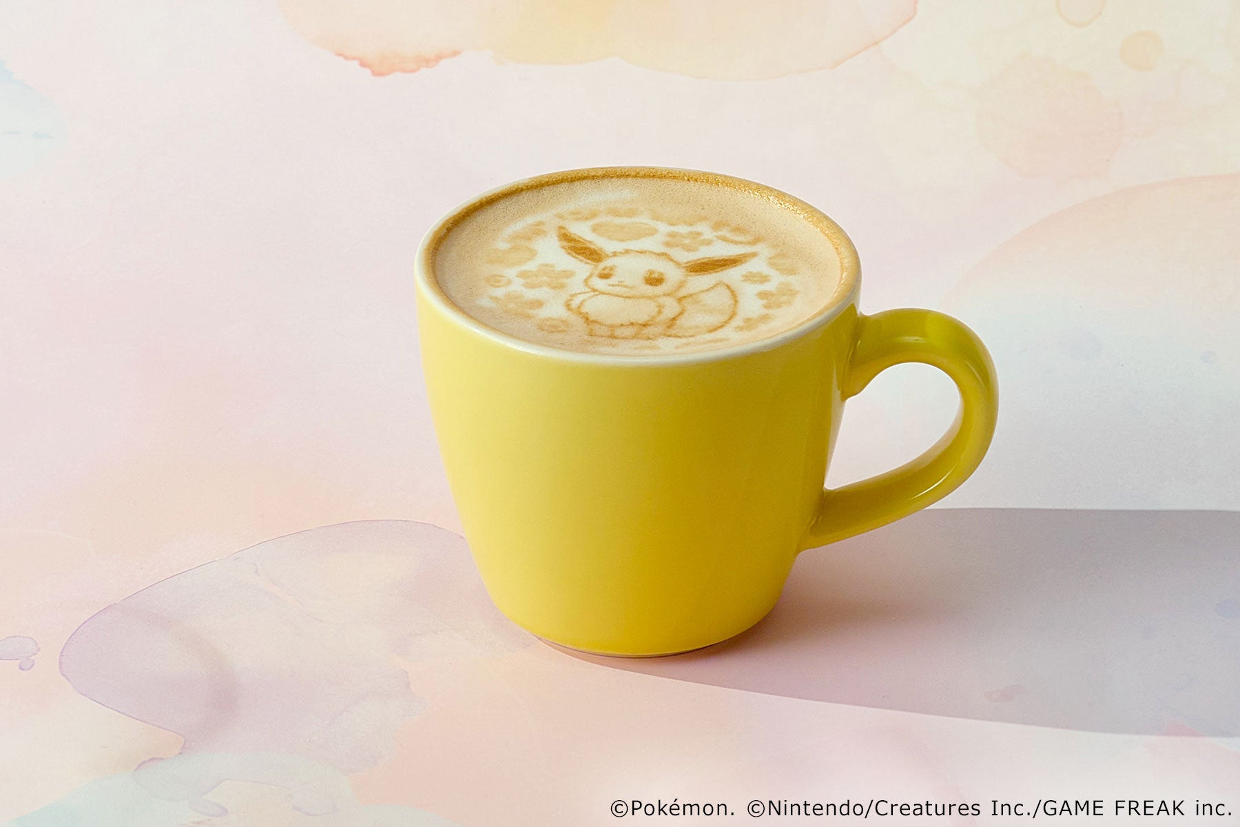 イーブイ アート ・カフェ・ラテ