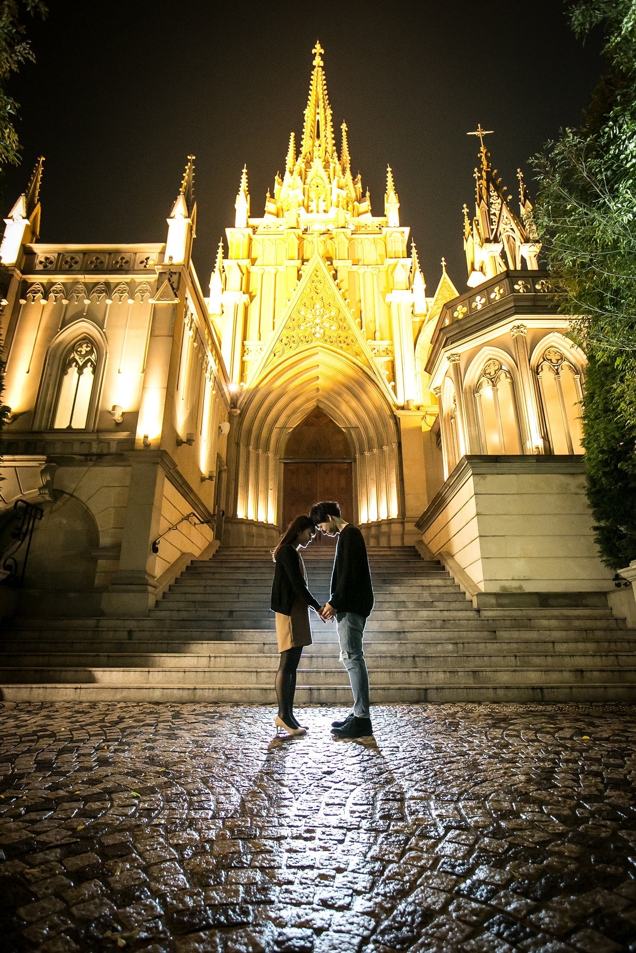 青山セントグレース大聖堂　チャペル外観