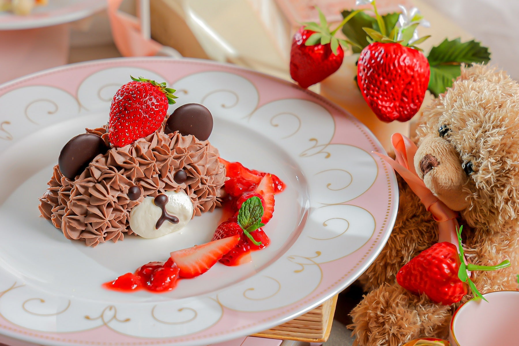 オプション　くまさんのハーフケーキ