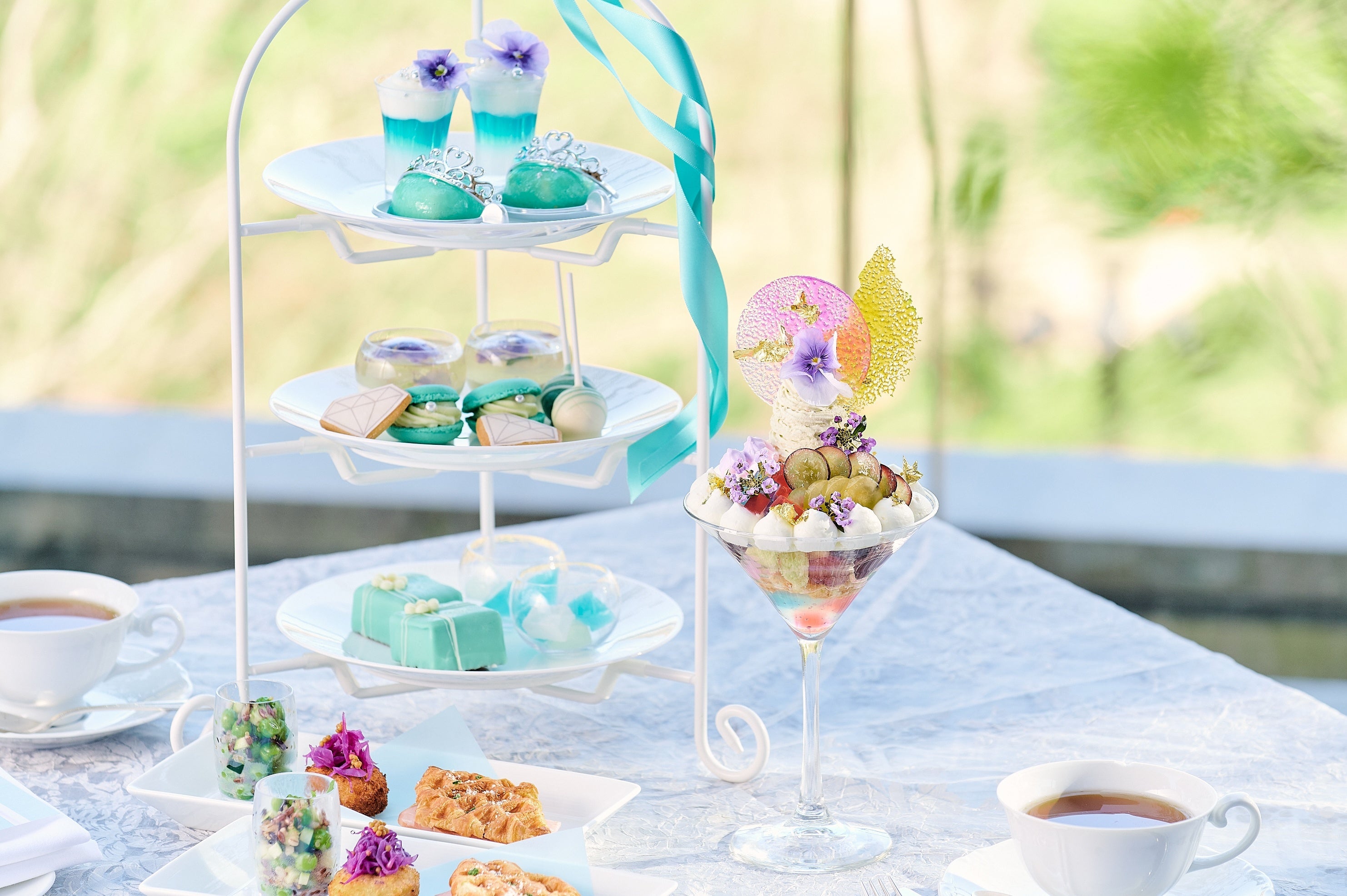 パフェとアフタヌーンティーのセット（5,217円）