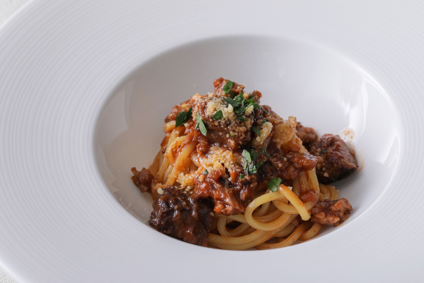 ▲ハーフサイズパスタ　イメージ