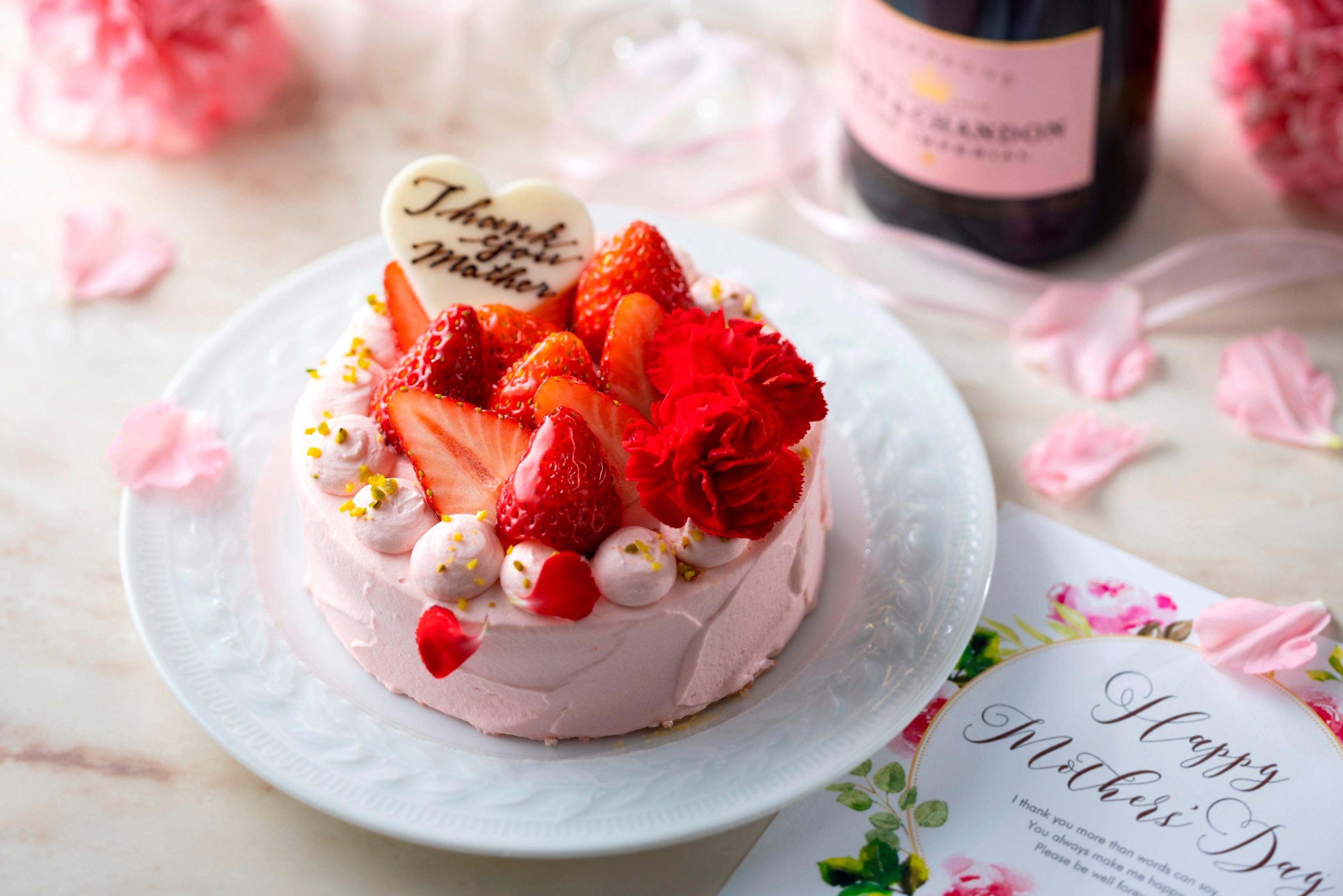 母の日特製ケーキ