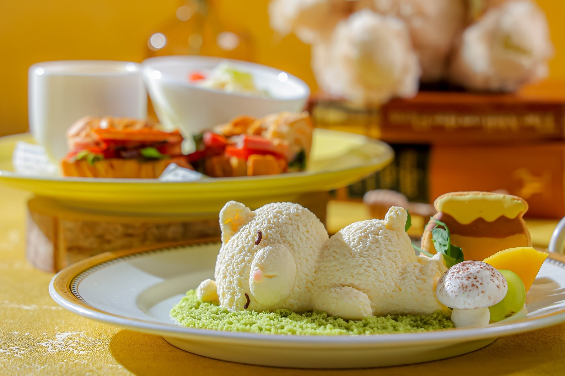 大阪・心斎橋】‟くまさん”や‟はちの巣”モチーフ、爽やかなシャイン