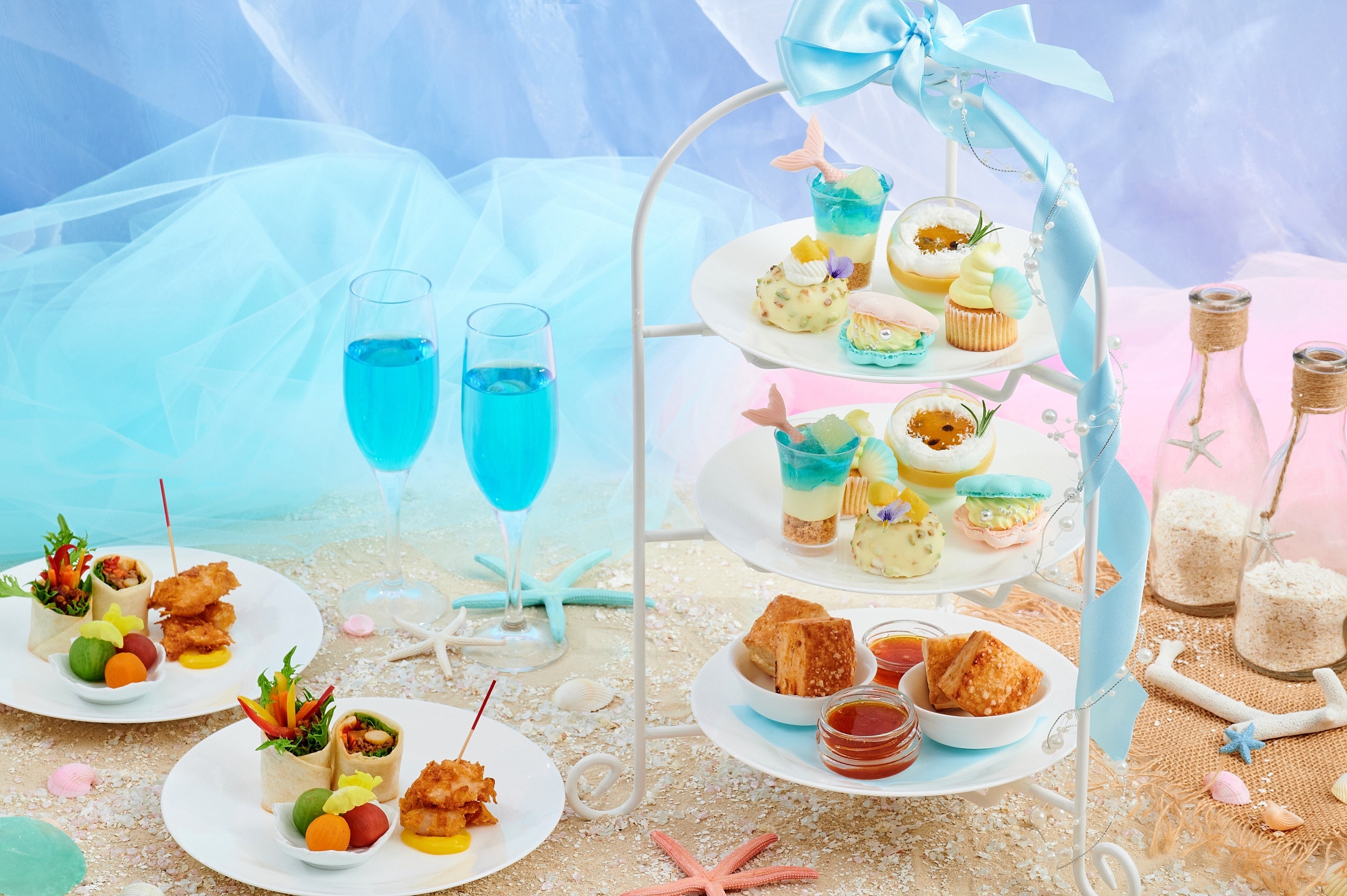 新浦安】『トロピカル・マーメイド・アフタヌーンティー』真珠貝の