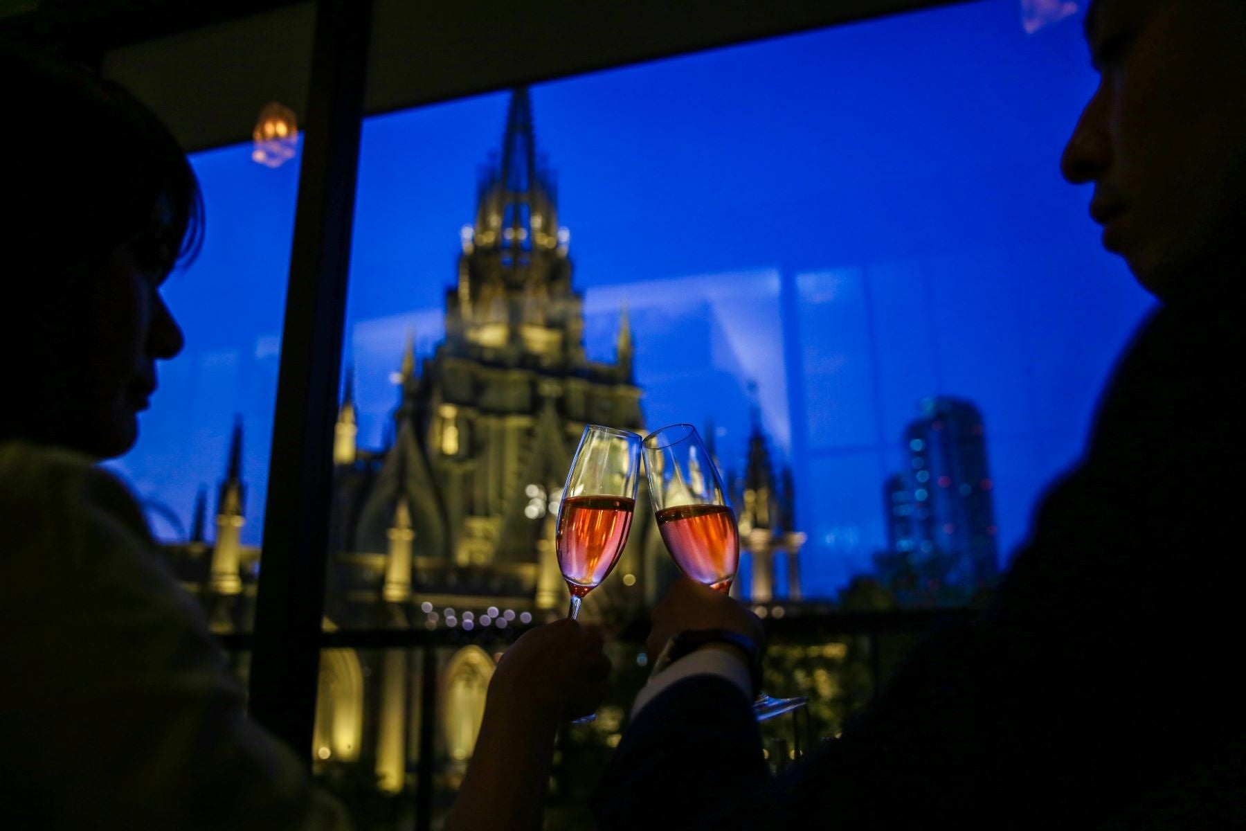 ▲カップルに人気の大聖堂ビュー席