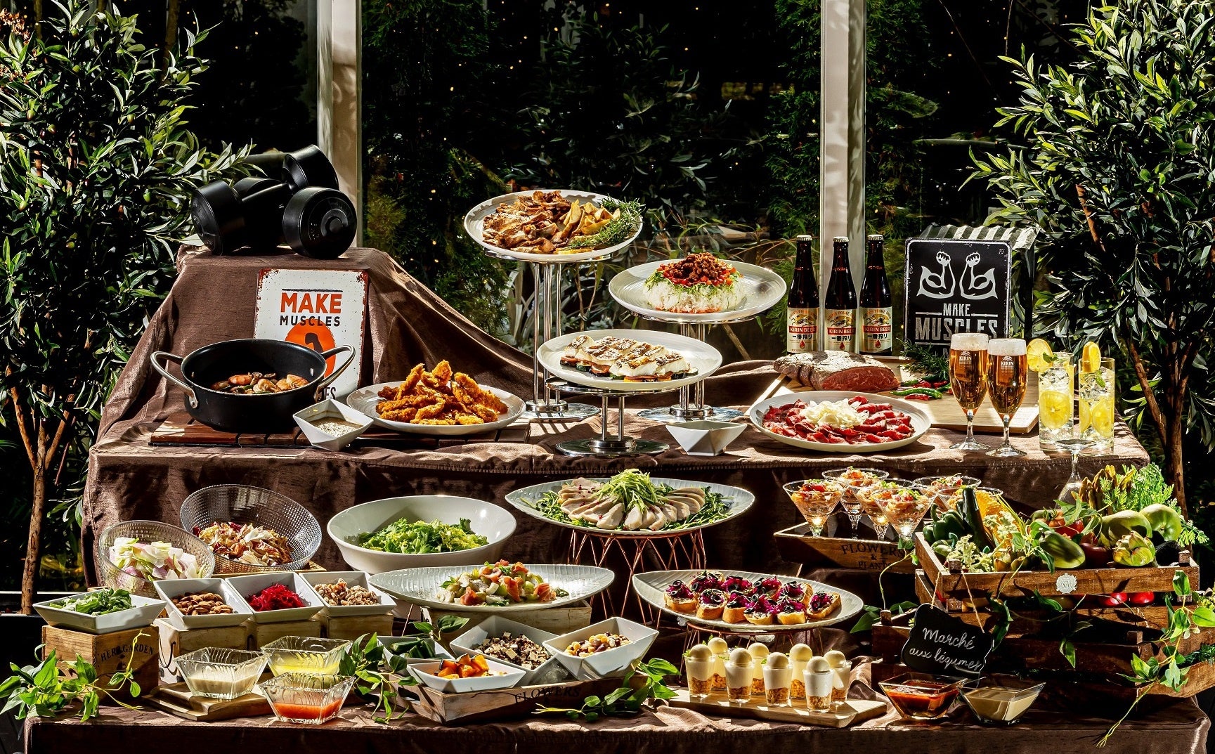 Healthy＆Muscleビアガーデン　イメージ