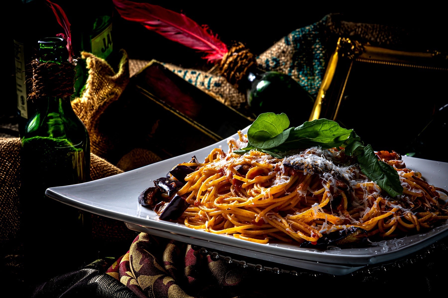 ノルマ風パスタ