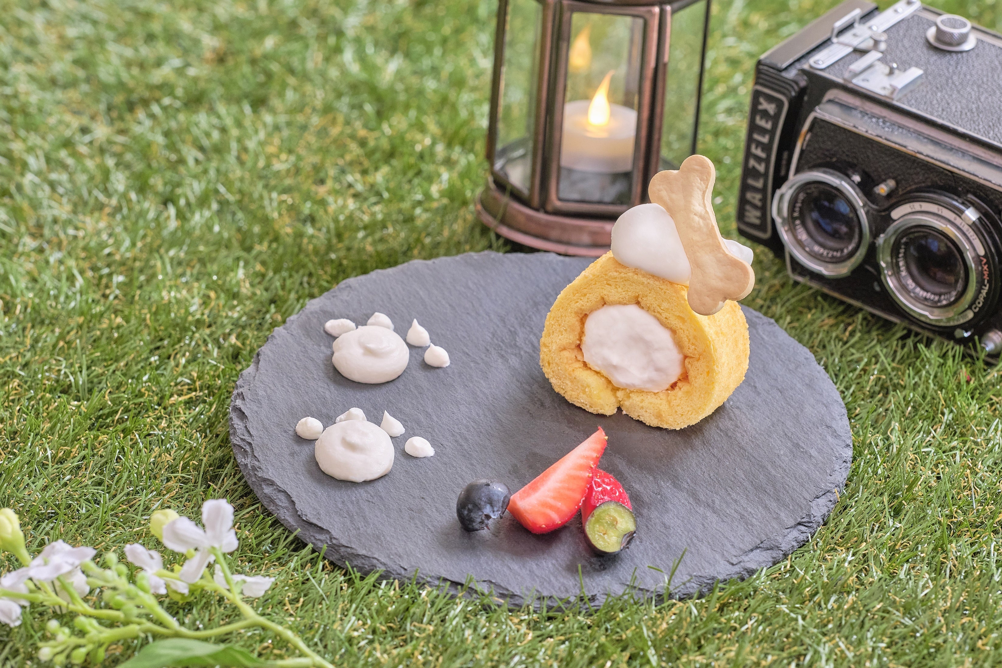 愛犬用ロールケーキ