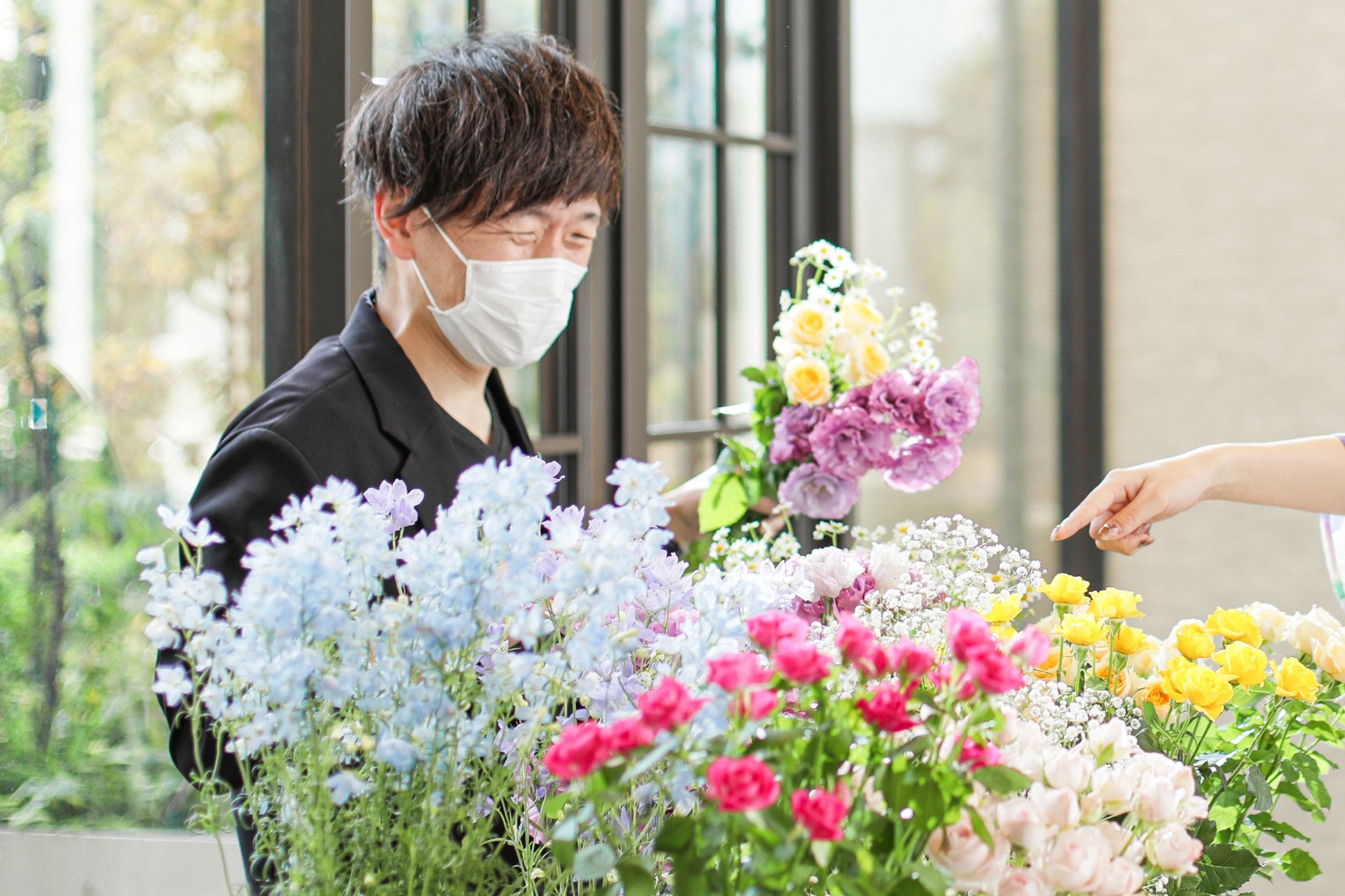 フラワーブッフェ