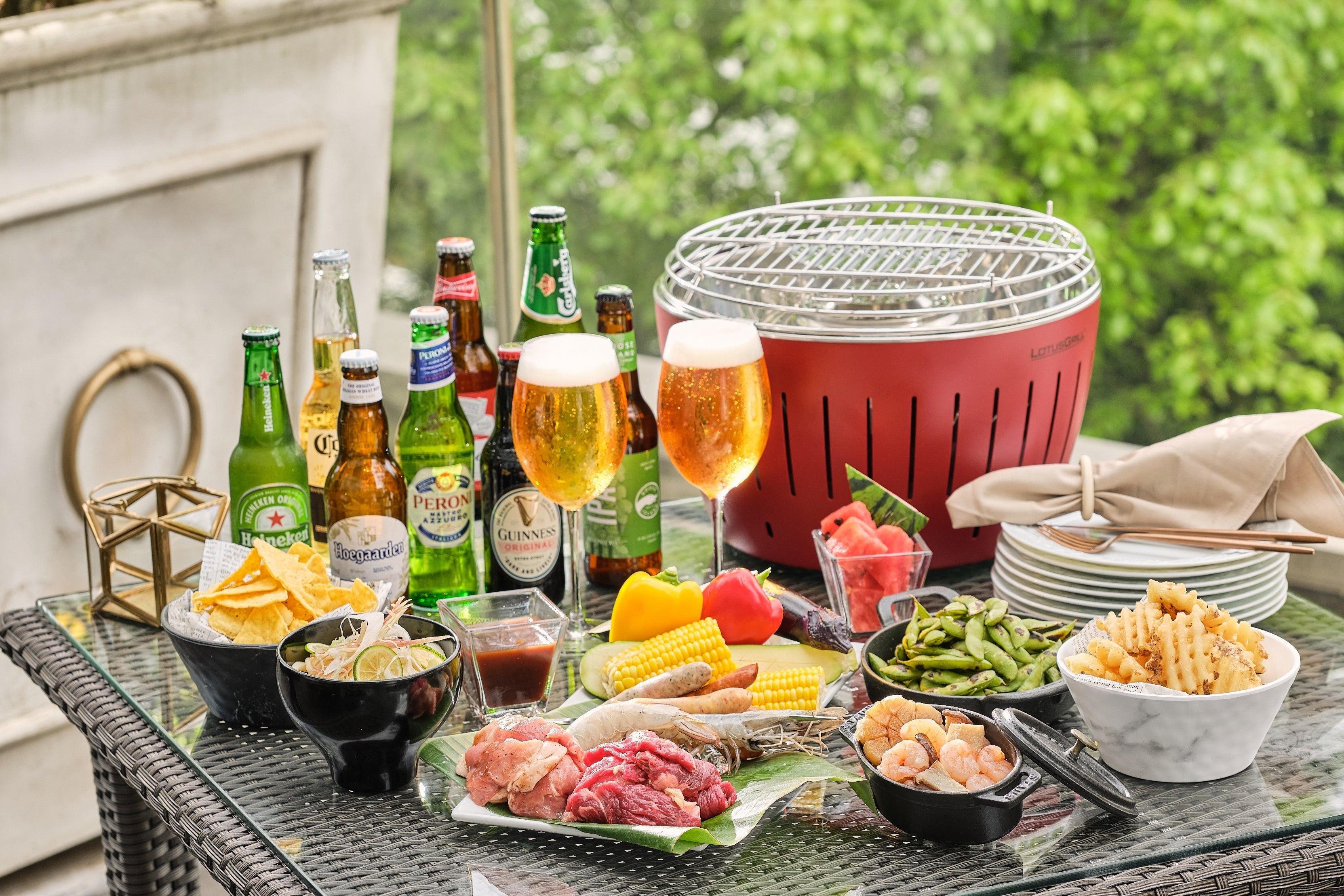 グランピングBBQイメージ