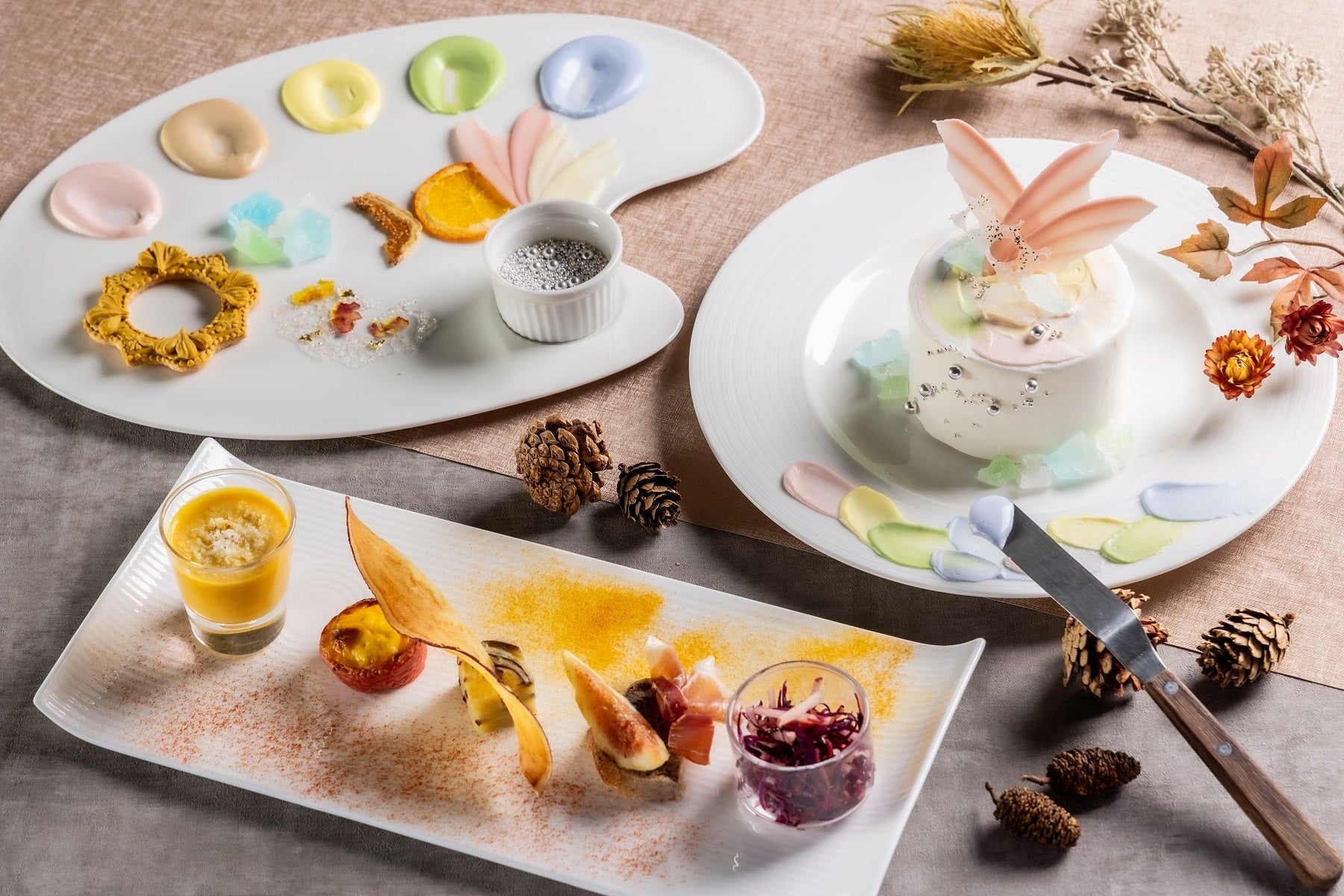 「パレットアート アフタヌーンティー」イメージ