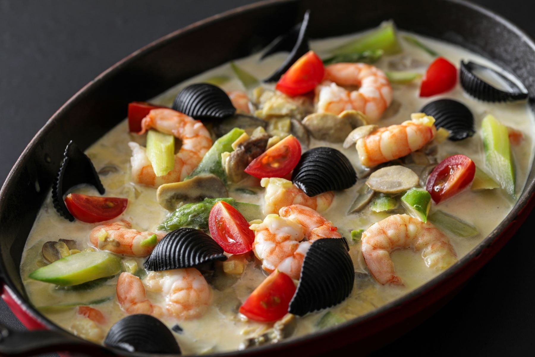 アスパラガスとシュリンプ 荒くれ海賊ソース（アスパラガス&グロールタイガー）