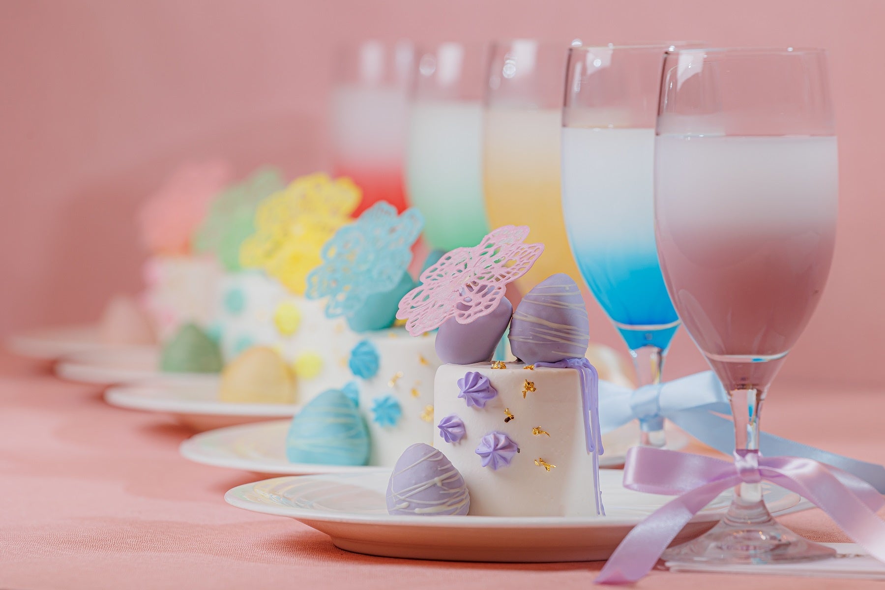 推しカラーのファーストドリンクも