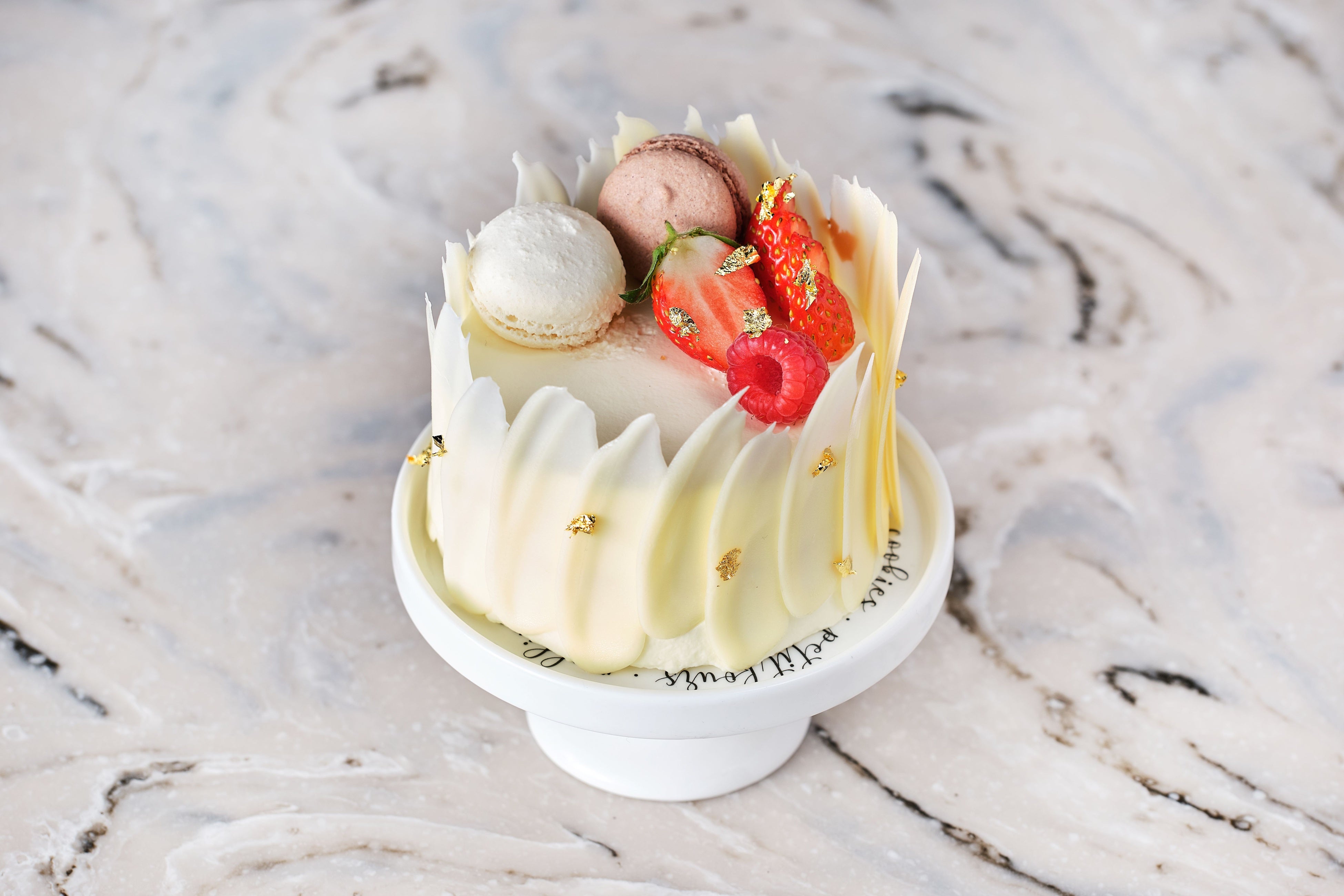 ブラッシュストロークケーキ（オプション）